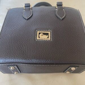 Dooney & Bourke Men's Dark Brown Leather Briefcase